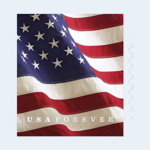 2017 U.S. Flag Forever Stamps: Self-Adhesive Roll for First-Class Mail - Image 3