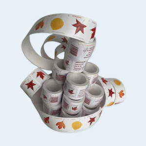 2025 Vibrant Leaves Postcard Stamps: Self-Adhesive Roll for Domestic Postcards