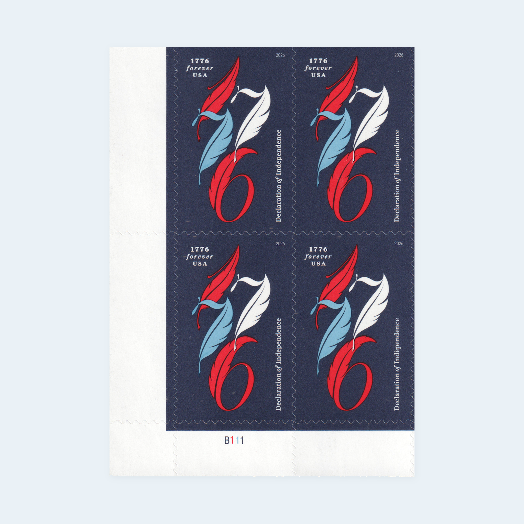 2026 Declaration of Independence Forever Stamps: 250th Anniversary Sheets - Image 3