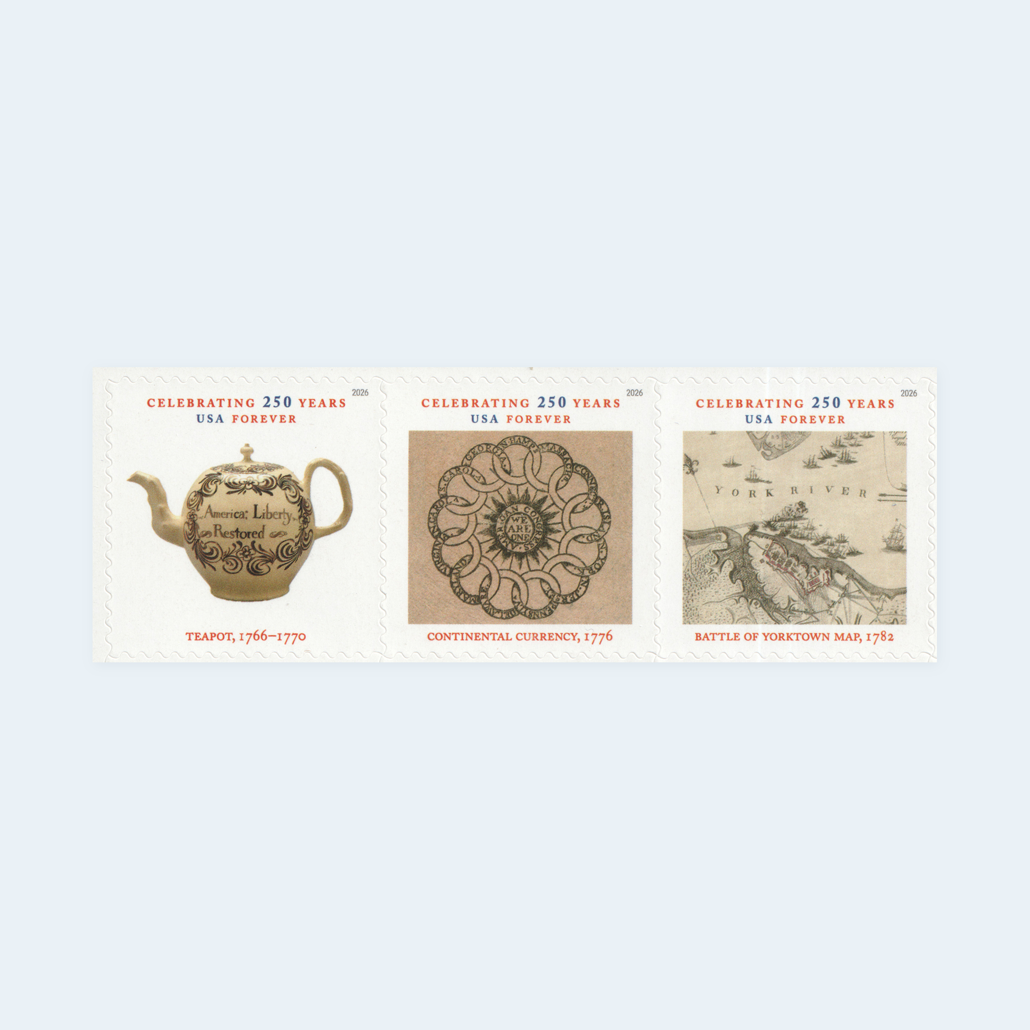2026 Treasures of the Revolutionary Era Forever Stamps: Celebrating 250 Years - Image 3