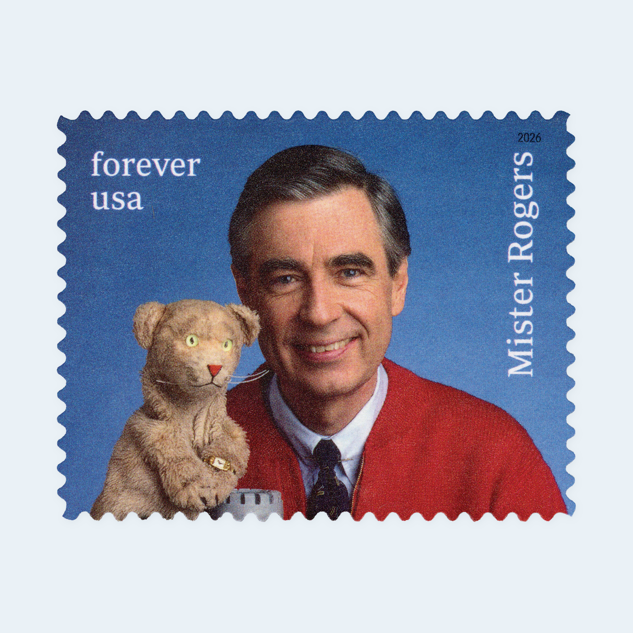 2026 Mister Rogers Forever Stamps: Four-Design Self-Adhesive Souvenir Sheets - Image 4