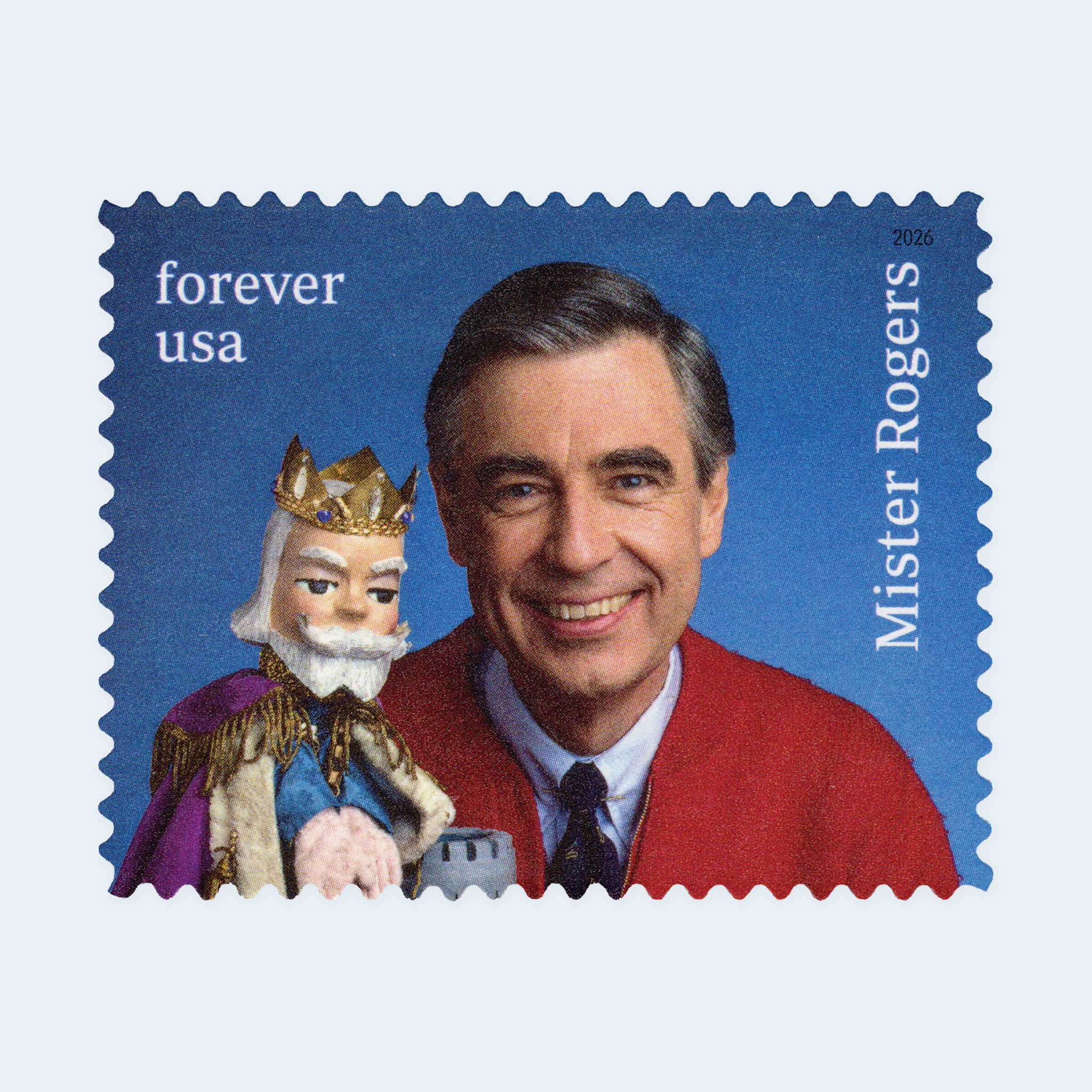 2026 Mister Rogers Forever Stamps: Four-Design Self-Adhesive Souvenir Sheets - Image 5