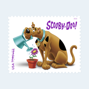 2018 Scooby-Doo! Forever Stamps: Self-Adhesive Sheet for First-Class Mail - Image 2