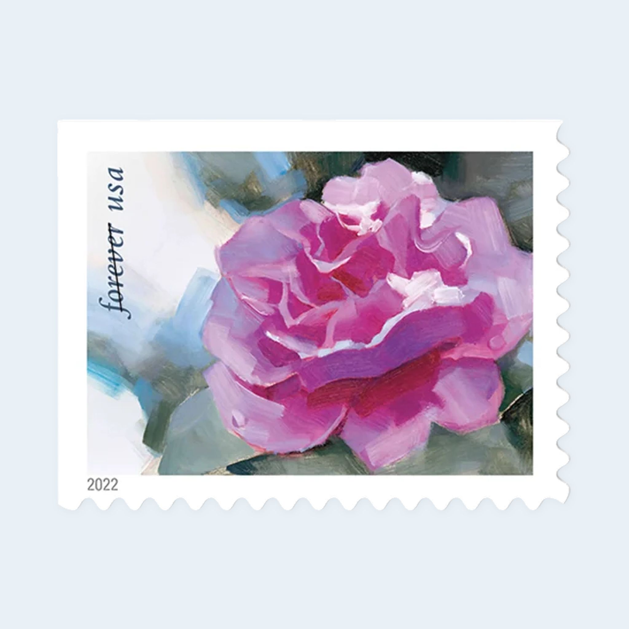 2022 Snowy Beauty Forever Stamps: Self-Adhesive Booklets for First-Class Mail - Image 2