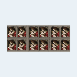 2018 Madonna and Child by Bachiacca Forever Stamps: Self-Adhesive Booklet for First-Class Mail - Image 2