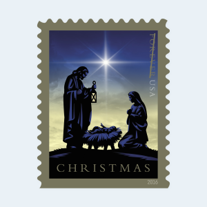 2016 Nativity Forever Stamps: Self-Adhesive Booklet for First-Class Mail - Image 3