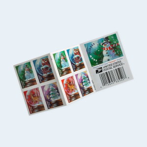 2023 Snow Globes Forever Stamps: Self-Adhesive Booklet for First-Class Mail - Image 2