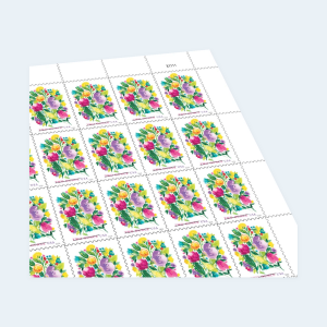 2024 Wedding Blooms Two-Ounce Stamps: Self-Adhesive Sheets for First-Class Mail - Image 3